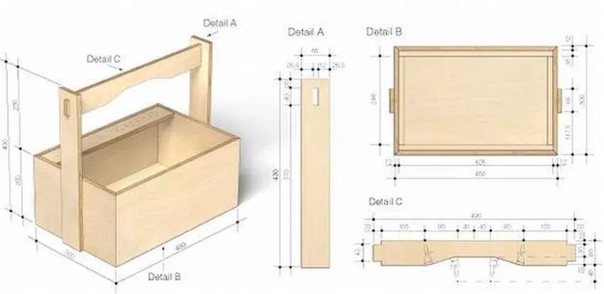 Изготовление ящика для инструментов проект по технологии
