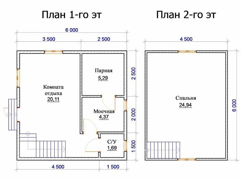 Баня 3 на 3 с туалетом