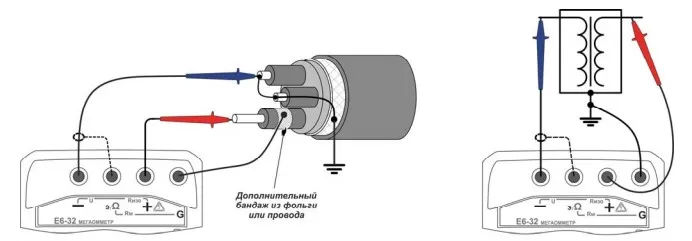 Мегаомметр е6 24 схема