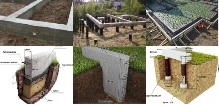 Ростверк из газобетона. Мелкозаглубленный свайный фундамент. Свайно ленточный мелкозаглубленный фундамент. Фундамент на сваях под пеноблоки. Свайный фундамент для газоблоков.